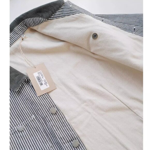 NWT Denimist Slim Chore Jacket Railroad Grey Classic - Picture 6 of 10